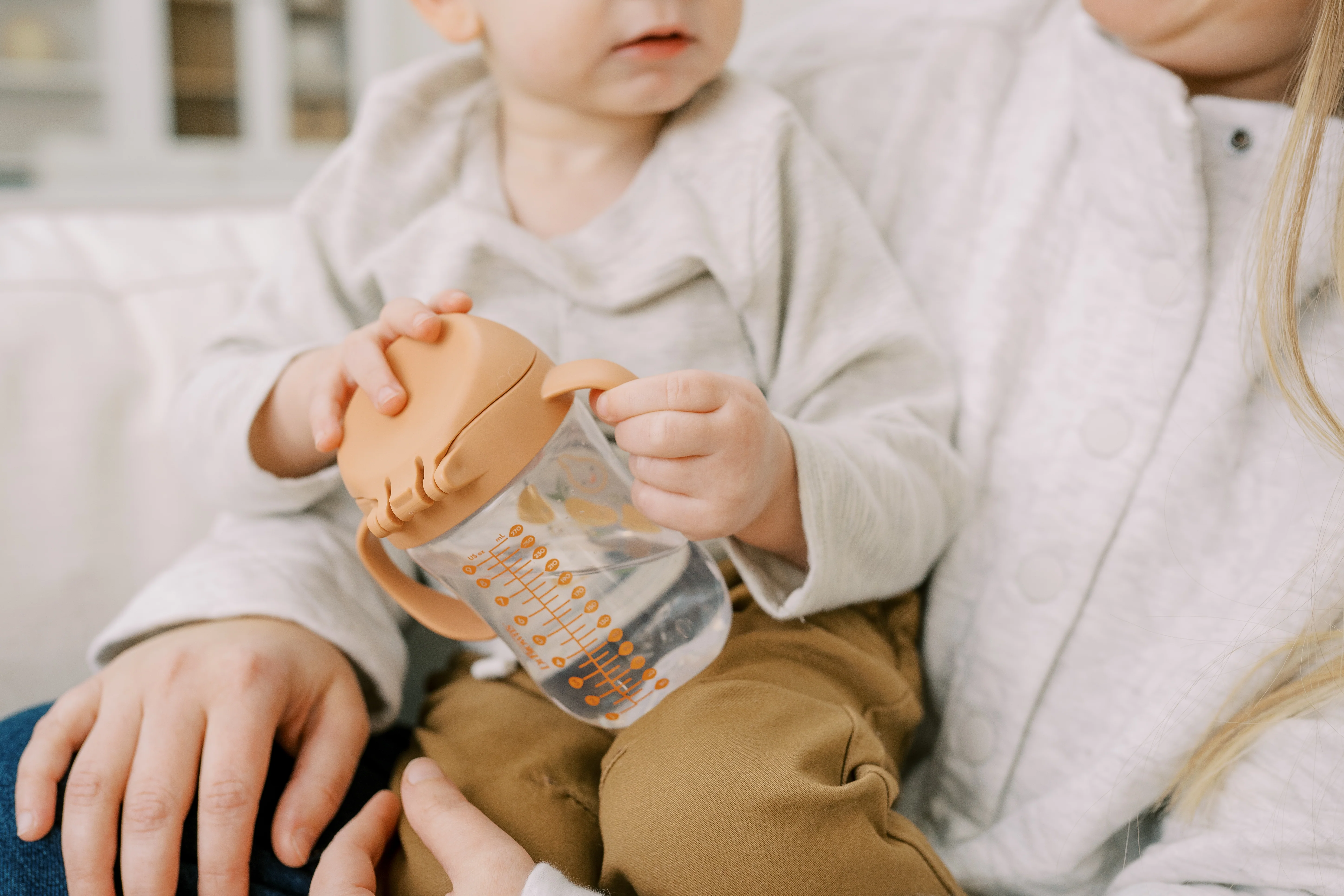 Dr. Brown’s® Soft-Spout Sippy Cup with Handles 9 oz/270 ml Pear - Image 5
