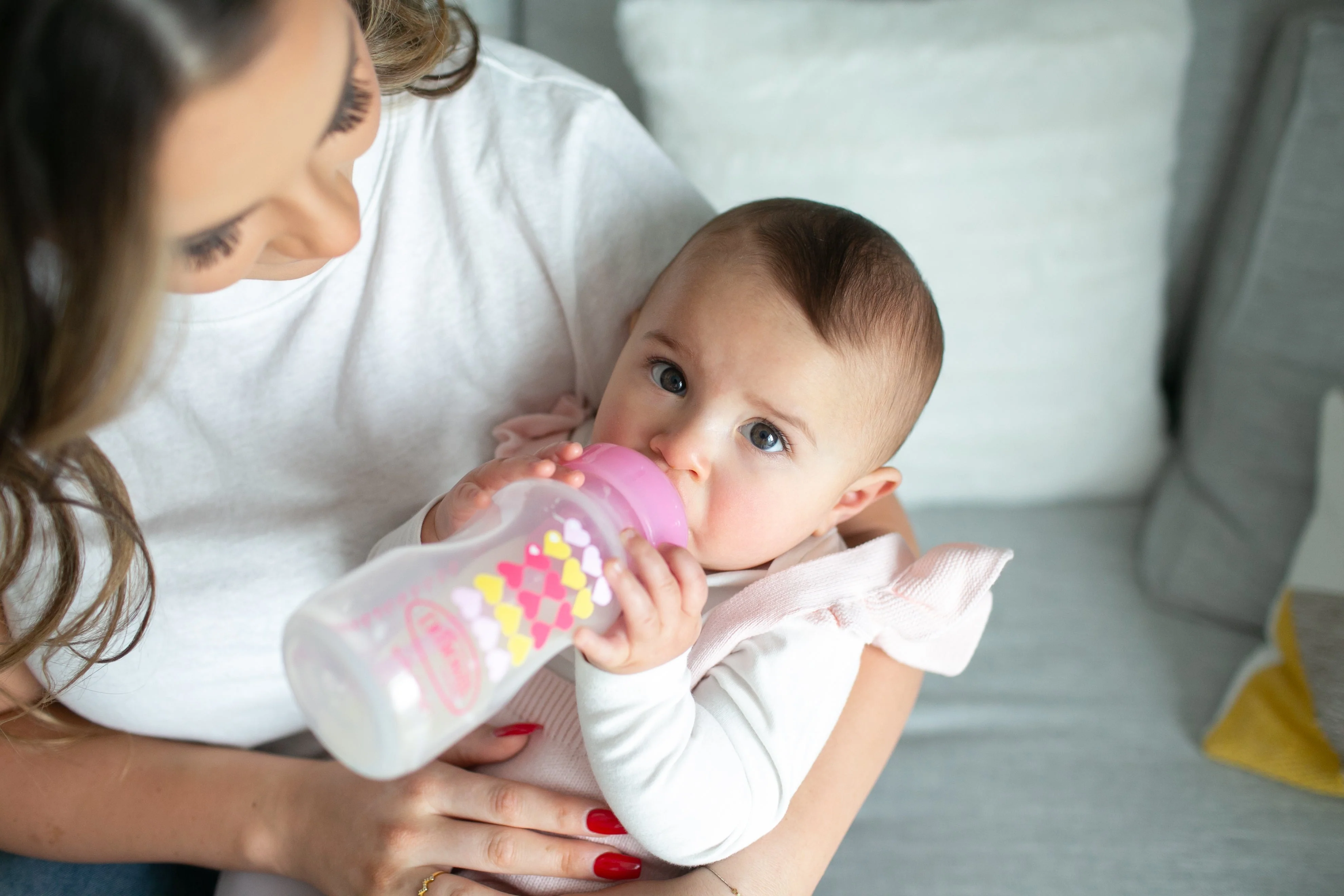Dr. Brown's 270ml Wide-Neck Transition Bottle - Pink - Image 6
