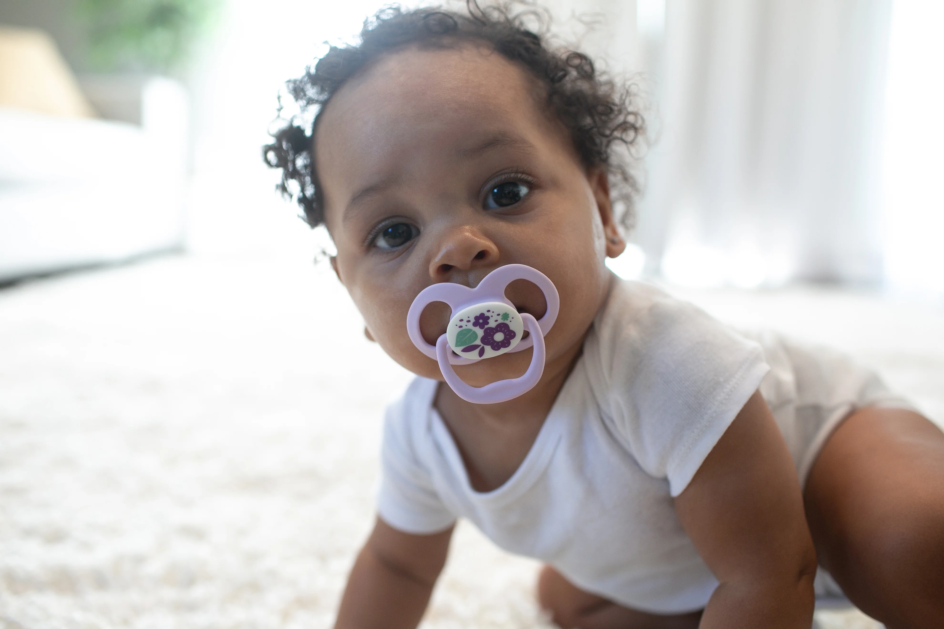 Dr Brown's Advantage Glow in the Dark Soother 6-18 Month - Pink - Image 5
