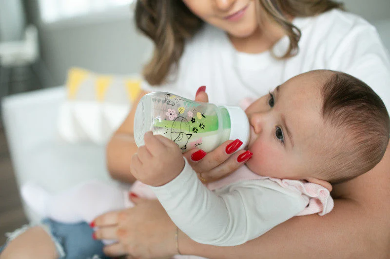 Dr Brown's Anti-Colic Options+ Wide-Neck Baby Bottle, 5oz/150ml, 2-Pack - Designs - Image 5