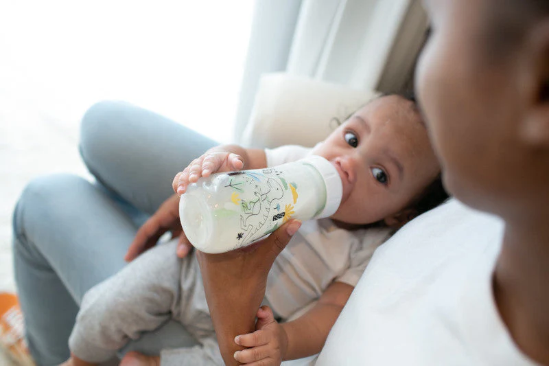 Dr Brown's Anti-Colic Options+ Wide-Neck Baby Bottle, 9oz/270ml, 2-Pack - Designs - Image 6