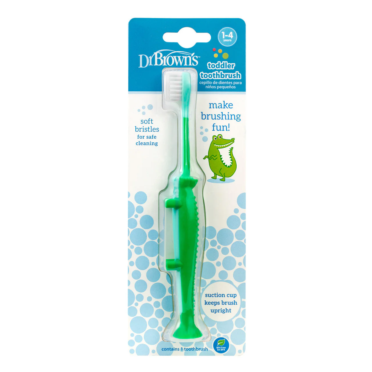 Dr Brown's Crocodile Toddler Toothbrush - Image 5