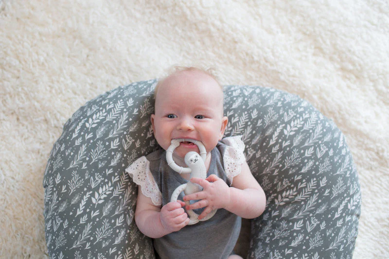 Dr Brown's Flexees Sloth Teether - Grey - Image 5
