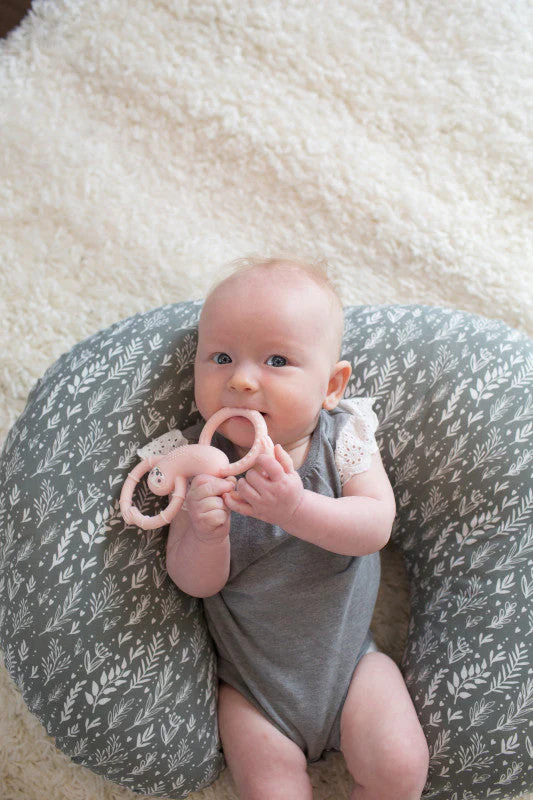 Dr Brown's Flexees Sloth Teether - Pink - Image 4