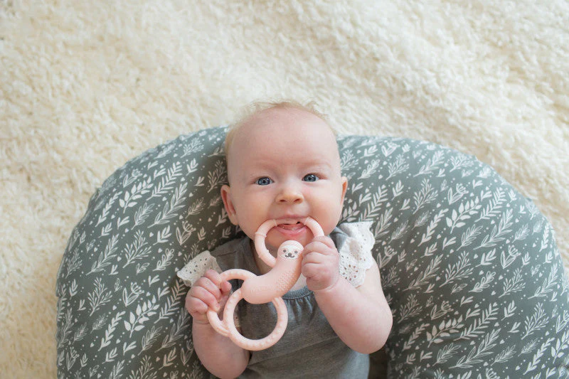 Dr Brown's Flexees Sloth Teether - Pink - Image 5