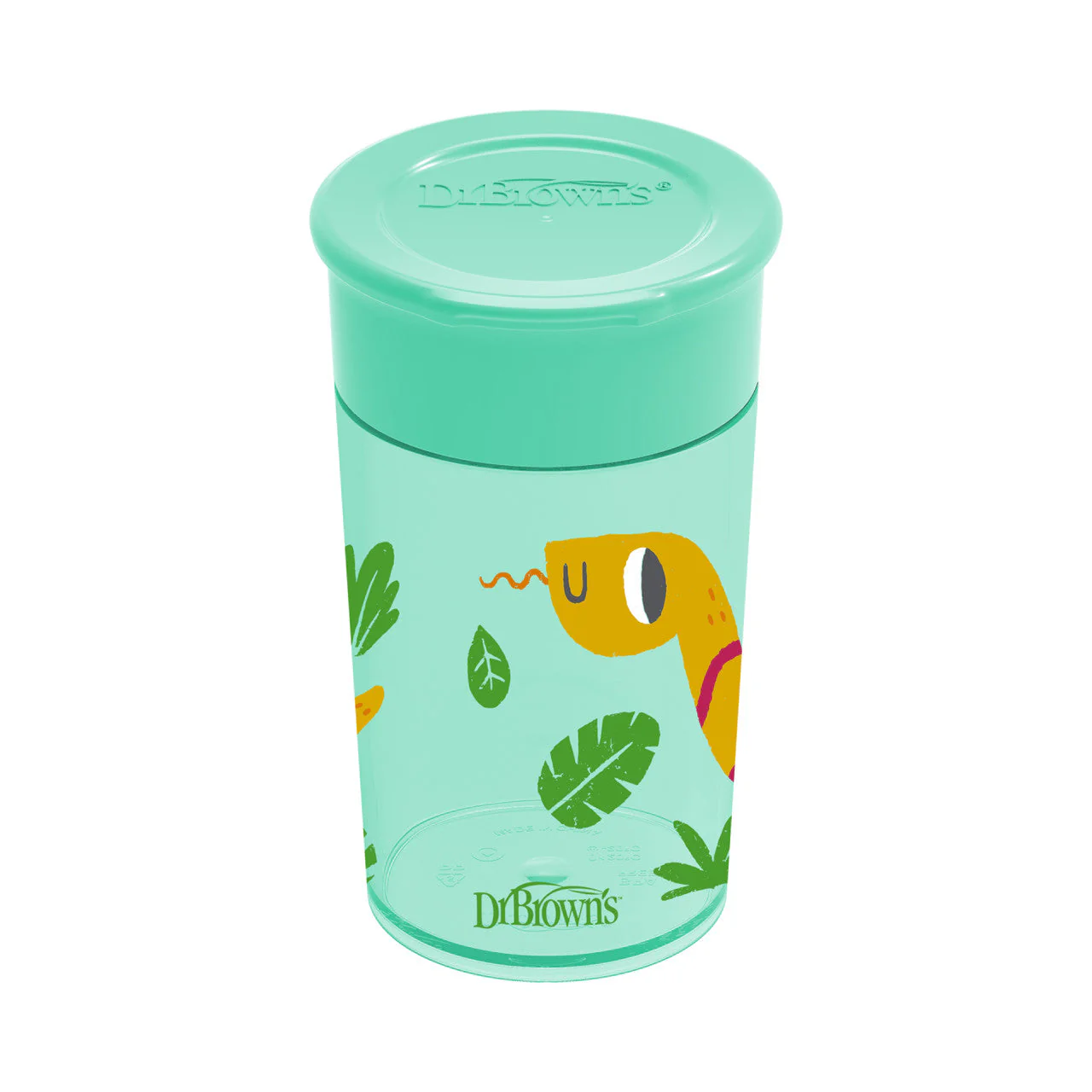 Dr Brown's Milestones Cheers360 Cup, 10oz/300ml, Green - Image 3