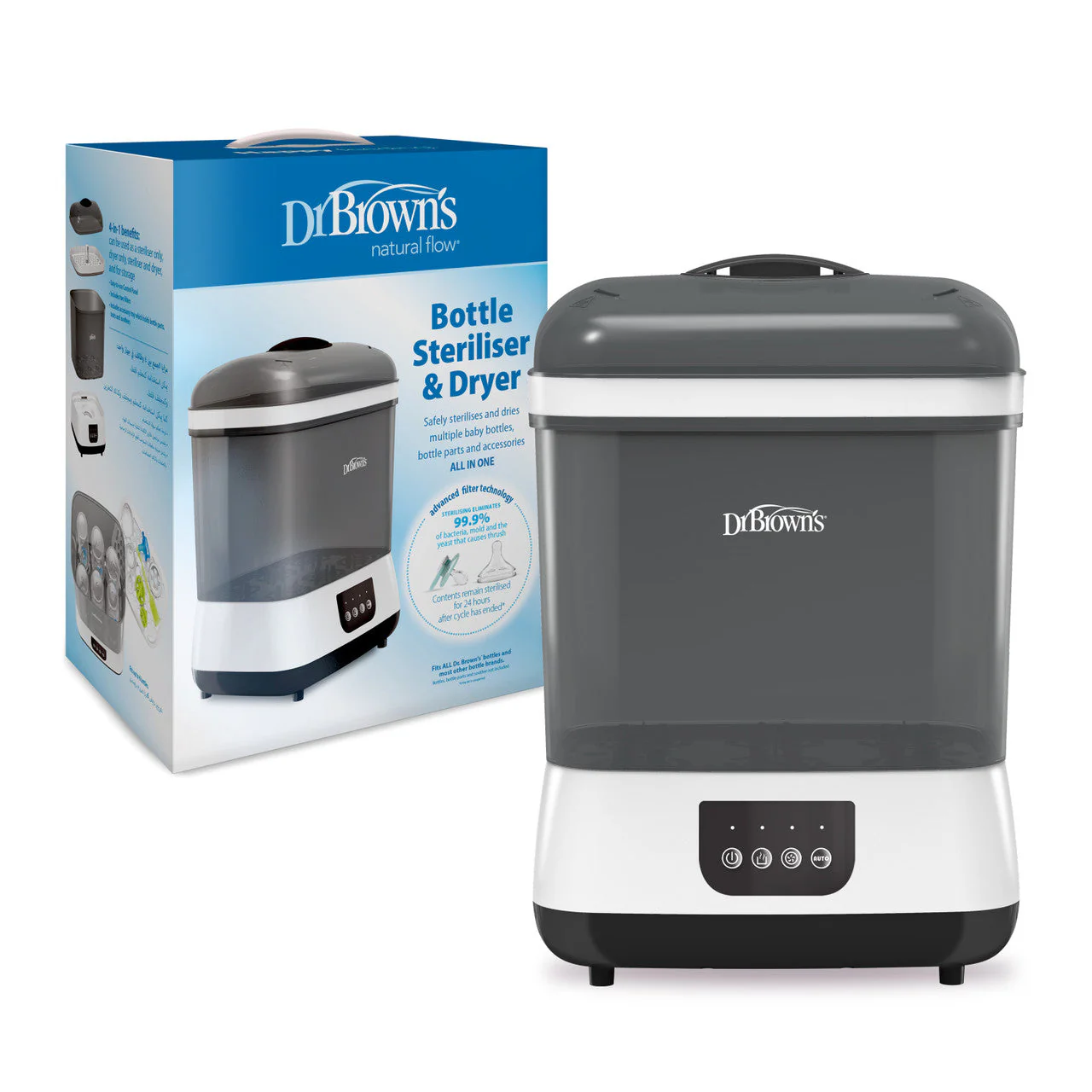 Dr. Brown's Newborn Electric Steriliser Bundle - Image 2