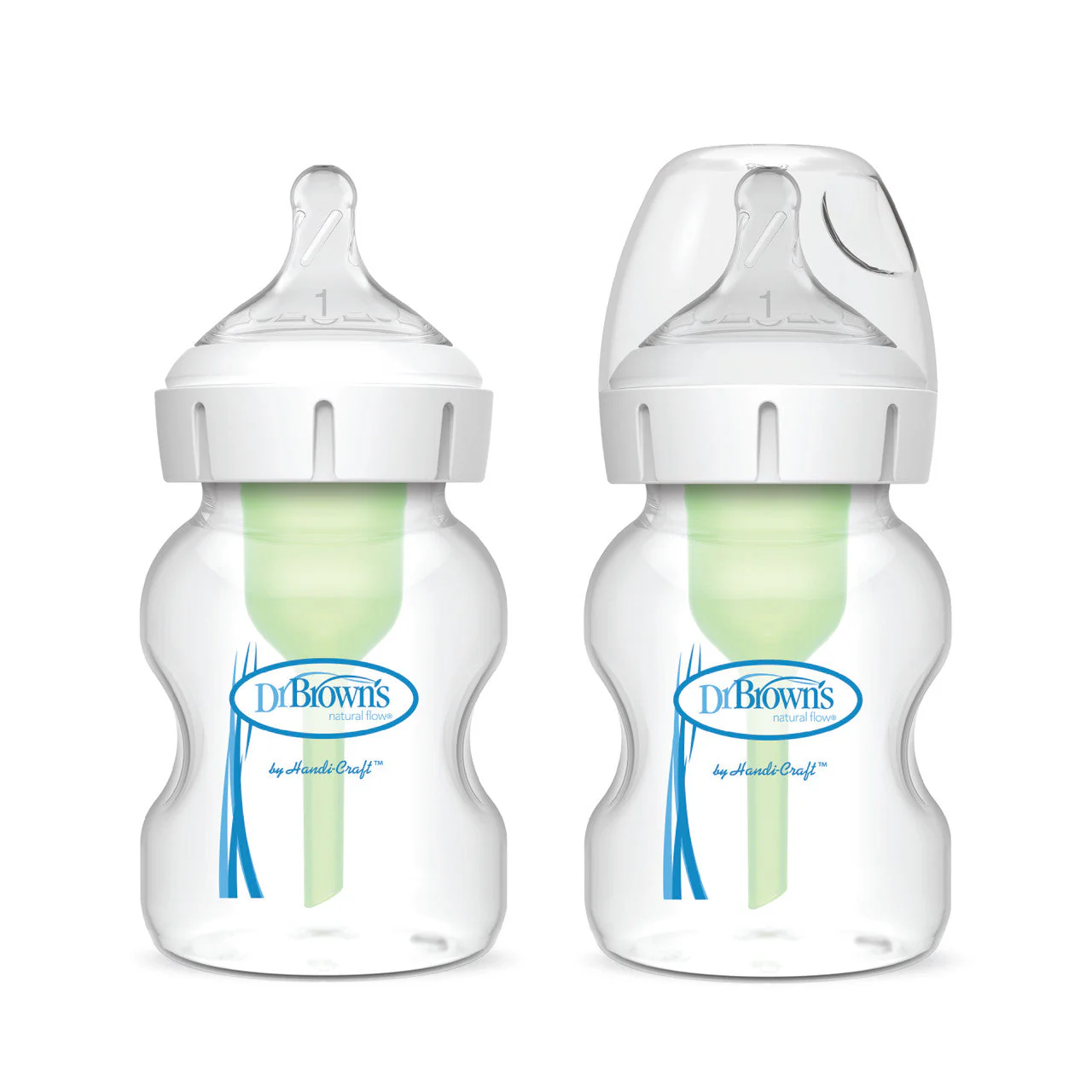 Dr Brown's Options+ Anti-Colic 150ml Baby Bottle Twin Pack - Image 3