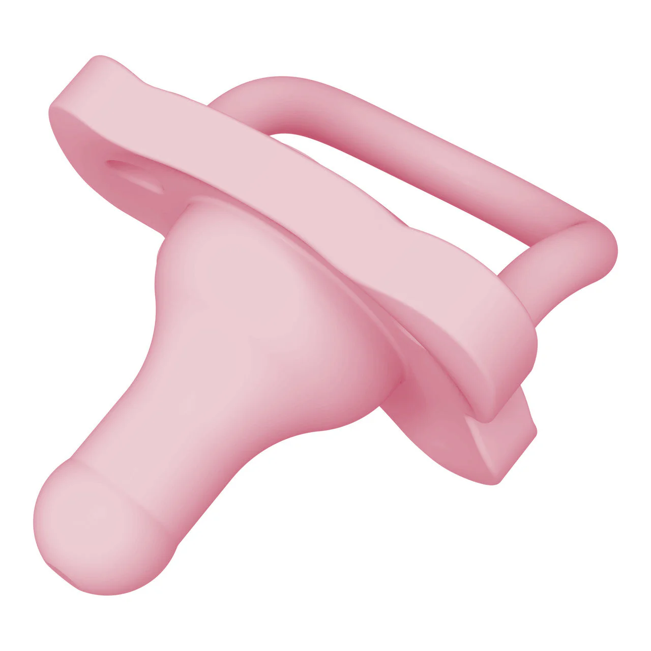 Dr Brown's One Piece Silicone Soother 2 Pack - Pink & Green 0-6 Months - Image 3