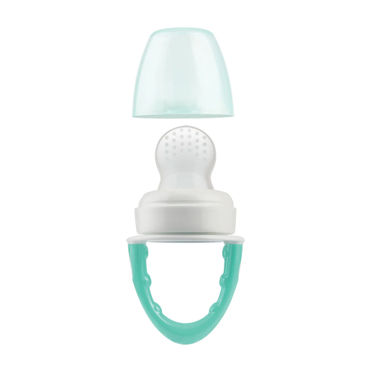 Dr Brown's Silicone Feeder 2 Pack, Grey and Mint - Image 3