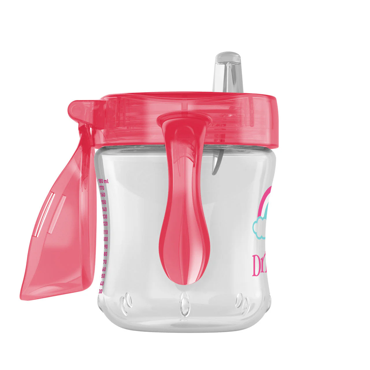 Dr Brown's Soft Spout Trainer Cup - Pink - Image 3