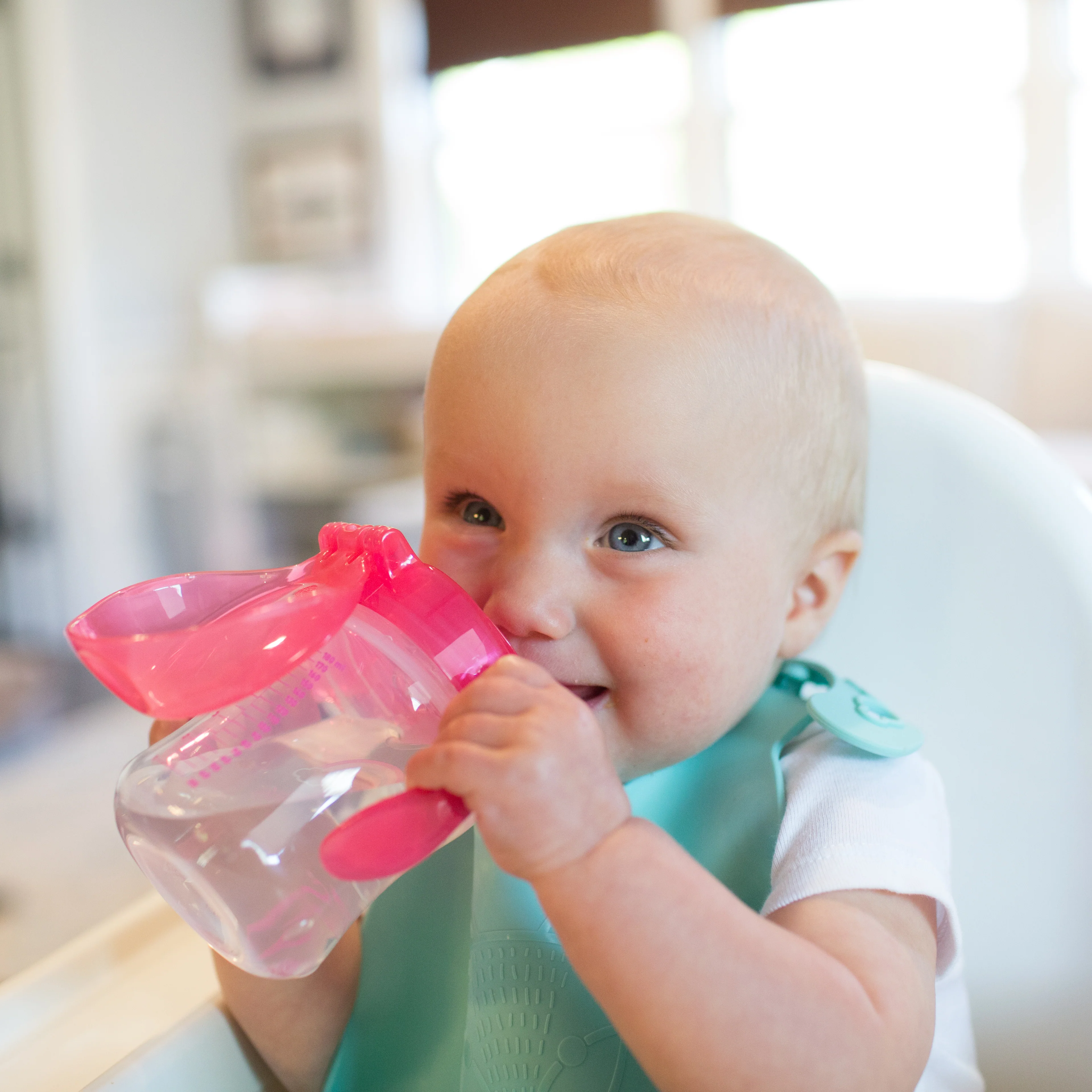 Dr Brown's Soft Spout Trainer Cup - Pink - Image 5