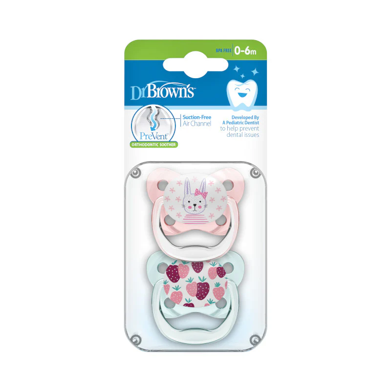 PreVent Butterfly Soother Pink - Bunny / Strawberry 0-6 Months - Image 3