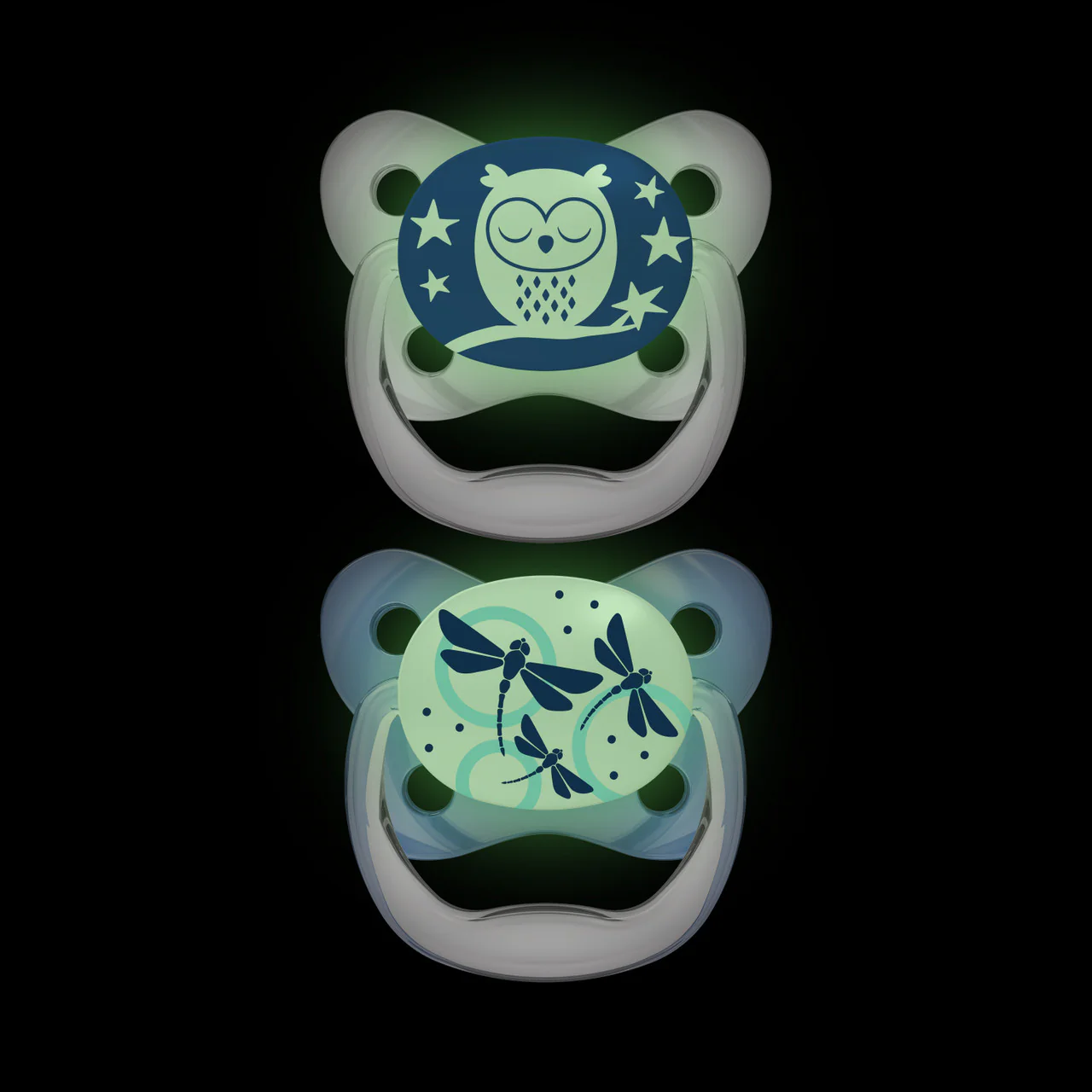 PreVent Glow In The Dark Butterfly Soothers Blue Owl / Dragon Fly 0-6 Months - Image 7
